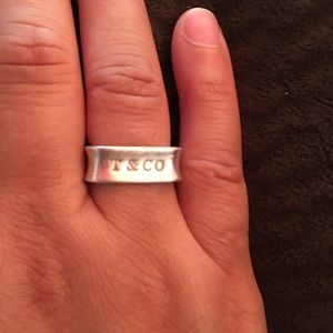 Tiffany & co Sterling silver 925 square ring
